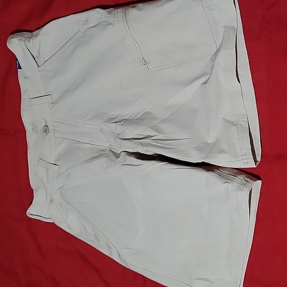 Nwt Huk Beige PFG Shorts Size Large - Picture 4 of 9